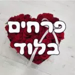 זר פרחים בלוד